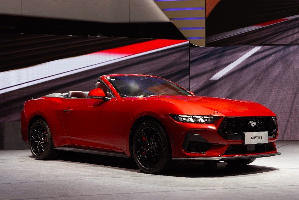国产福特烈马北京车展上市 全新福特Mustang敞篷运动版中国首秀