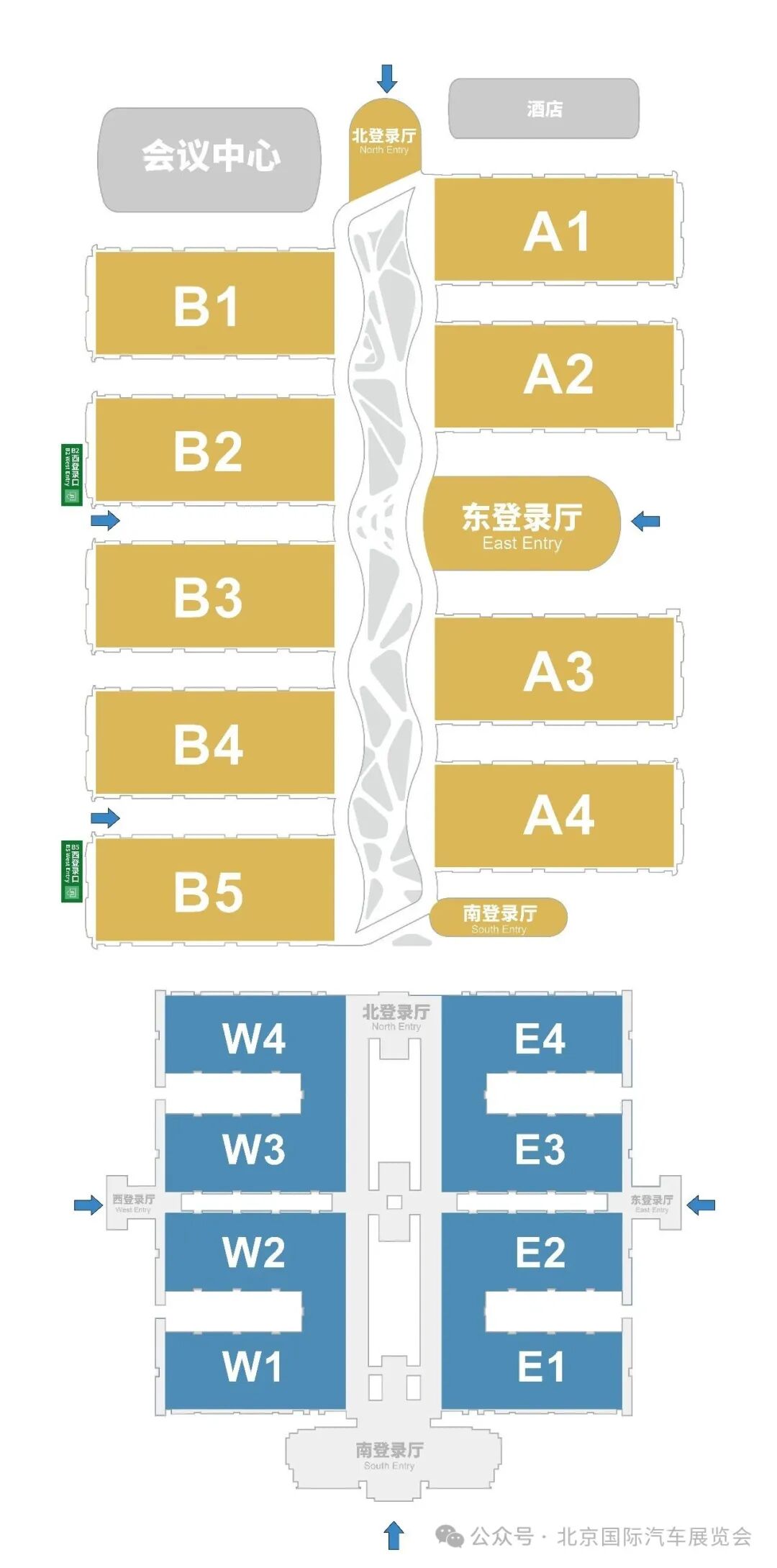北京车展展位图